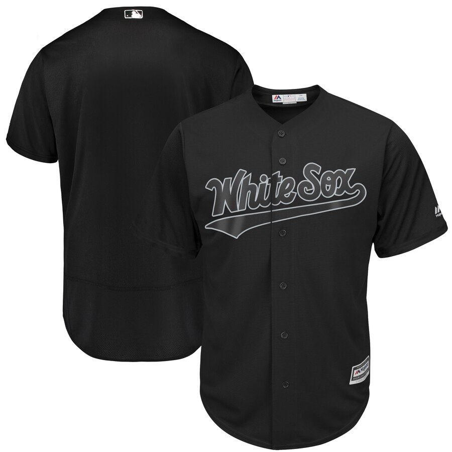 Men's Chicago White Sox Majestic Black 2019 Players' Weekend Player Stitched MLB Jersey - Click Image to Close